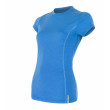 Maglietta da donna Sensor Merino Wool Active kr.r. blu Blue