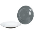 Set di piatti Bo-Camp Deep plate Two tone - 4ks grigio Grey