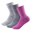 Calzini da donna Devold Daily medium sock 3PK mix1 AnemoneMix