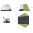 Tenda ultraleggera Sea to Summit Telos TR3 Plus