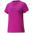 Maglietta da donna Puma Stardust Crystalline Short Sleeve Tee rosa pink