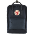 Zaino Fjällräven Kånken Re-Wool Laptop 15" blu Nightish