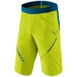 Pantaloncini da uomo Dynafit Transalper Hybrid M Shorts giallo Lime Punch