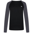 Maglietta sportiva da donna Dare 2b W Exchange Baselayer Top nero/grigio Black/Ebony