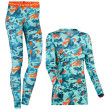 Set da donna Kari Traa Fantastisk Set blu/arancio Frost