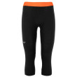 Pantaloni termici da uomo a 3/4 Salewa Cristallo Warm Amr M 3/4 Tight. nero black out