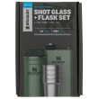 Set regalo Stanley Placatka 230ml + 4 ks panák verde Green