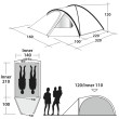 Tenda da trekking Outwell Cloud 2