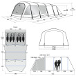 Tenda gonfiabile Outwell Wood Lake 6ATC