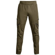 Pantaloni da uomo Under Armour Unstoppable Cargo Pants verde Tent / / Black