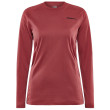 Maglietta sportiva da donna Craft Core Warm Baselayer Ls rosso Astro