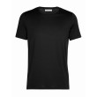 Maglietta da uomo Icebreaker Men Tech Lite II SS Tee nero black