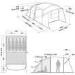 Tenda familiare Robens Wolf Moon 5XP