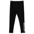 Leggings per bambini Vans Chalkboard Ii Legging Girls nero/bianco Black/White