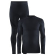 Set sportivo da uomo Craft Core Dry Fuseknit nero Black