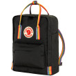 Zaino Fjällräven Kånken Rainbow nero Black-Rainbow Pattern