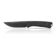 Coltello Acta non verba P200 DLC/Plain Edge - Kydex nero Black