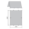 Telo per tenda Hannah Skyline 4