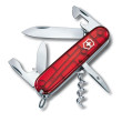 Coltello da tasca Victorinox Spartan rosso trasparente TransRed