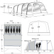 Tenda gonfiabile Outwell Avondale 6PA (2022)