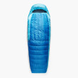 Sacco a pelo in piuma Sea to Summit Trek -9C Long blu/azzurro Snorkel Blue