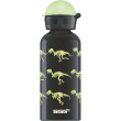 Borraccia Sigg For Kids 0,4 l nero GlowWalkingDinos