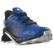 Scarpe da corsa da uomo Salomon Supercross 4 Gore-Tex blu Lapis Blue / Black / White