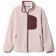 Felpa da bambino Columbia Fast Trek™ III Fleece Full Zip rosa chiaro MineralPinkMalbec