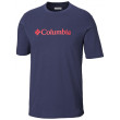 Maglietta Columbia CSC Basic Logo Tee blu/rosso