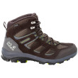 Scarpe da uomo Jack Wolfskin Vojo 3 Texapore Mid M verde/marrone dark brown / lime