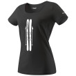 Maglietta da donna Dynafit Graphic Co W S/S Tee nero/bianco black out/SKIS