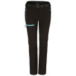 Pantaloni da donna Zulu Rodna W nero/blu Black/Aqua