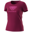 Maglietta da donna Dynafit Graphic Co W S/S Tee rosso scuro beet red/3D