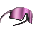 Occhiali da sole Dynafit Trail Evo Sunglasses viola scuro/rosa pale rose/black out Cat 3