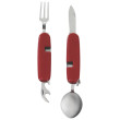 Posate Easy Camp Folding Cutlery rosso