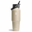 Borraccia termica Hydro Flask Wide Flex Straw Travel Bottle 32 Oz beige OAT