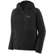 Felpa funzionale da uomo Patagonia R2 TechFace Hoody nero Black