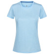 Maglietta da donna Regatta Wm Fingal Edition blu/grigio EtherealBlue