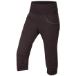 Pantaloni a 3/4 da donna Ocún Noya Shorts nero Anthracite Obsidian