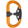 Moschettone AustriAlpin Fifty-Fifty Autolock arancione orange