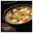 Zuppa Expres menu Zuppa di patate con funghi di bosco
