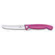 Coltello pieghevole Victorinox Swiss Classic - vlnkové ostří rosa Pink