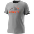 Maglietta funzionale da uomo Dynafit Transalper Graphic S/S Tee M grigio alloy