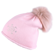 Cappello da donna Sherpa Nadia rosa chiaro Rose