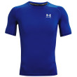 Maglietta funzionale da uomo Under Armour HG Armour Comp SS azzurro Royal / / White