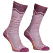 Calzini da donna Ortovox Tour Long Socks W rosa/bordeaux mountain rose