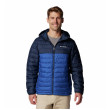 Giacca da uomo Columbia Powder Lite™ II Hooded Jacket blu Mountain Blue, Collegiate Navy