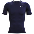 Maglietta funzionale da uomo Under Armour HG Armour Comp SS blu MidnightNavy//White