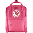 Zaino Fjällräven Kanken Mini 7 rosa/bianco FlamingoPink