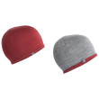 Berretto Icebreaker Pocket Hat rosso/grigio Cabernet/GritstoneHthr